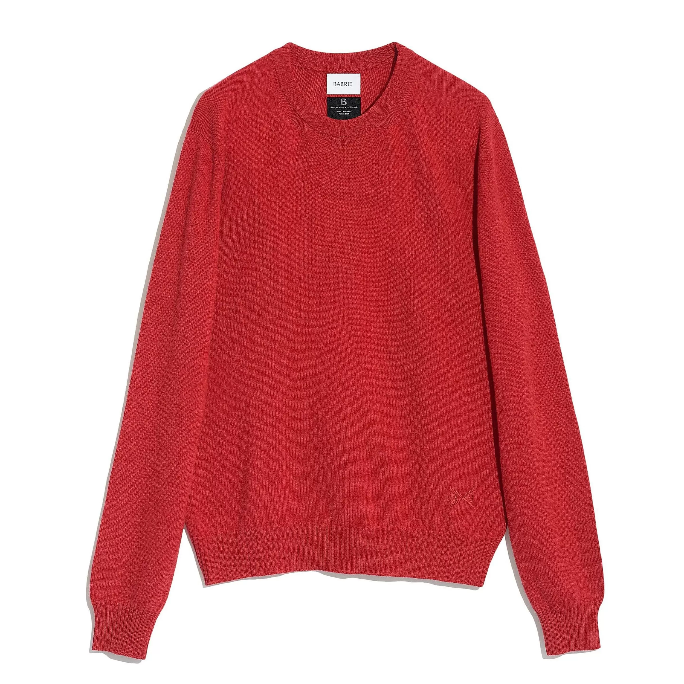 Barrie B Label Round-Neck Cashmere Jumper Cheap