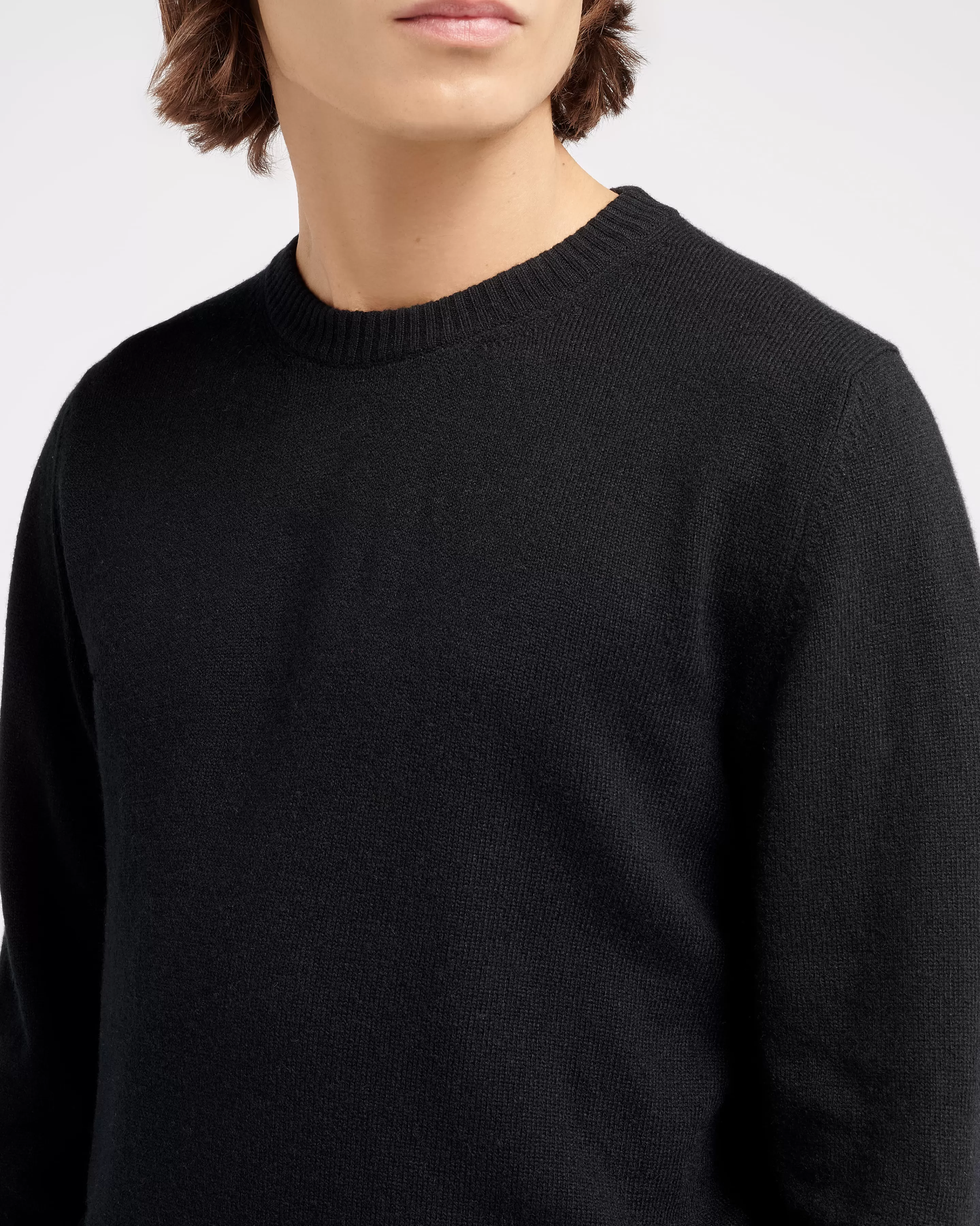 Barrie B Label Round-Neck Cashmere Jumper Cheap