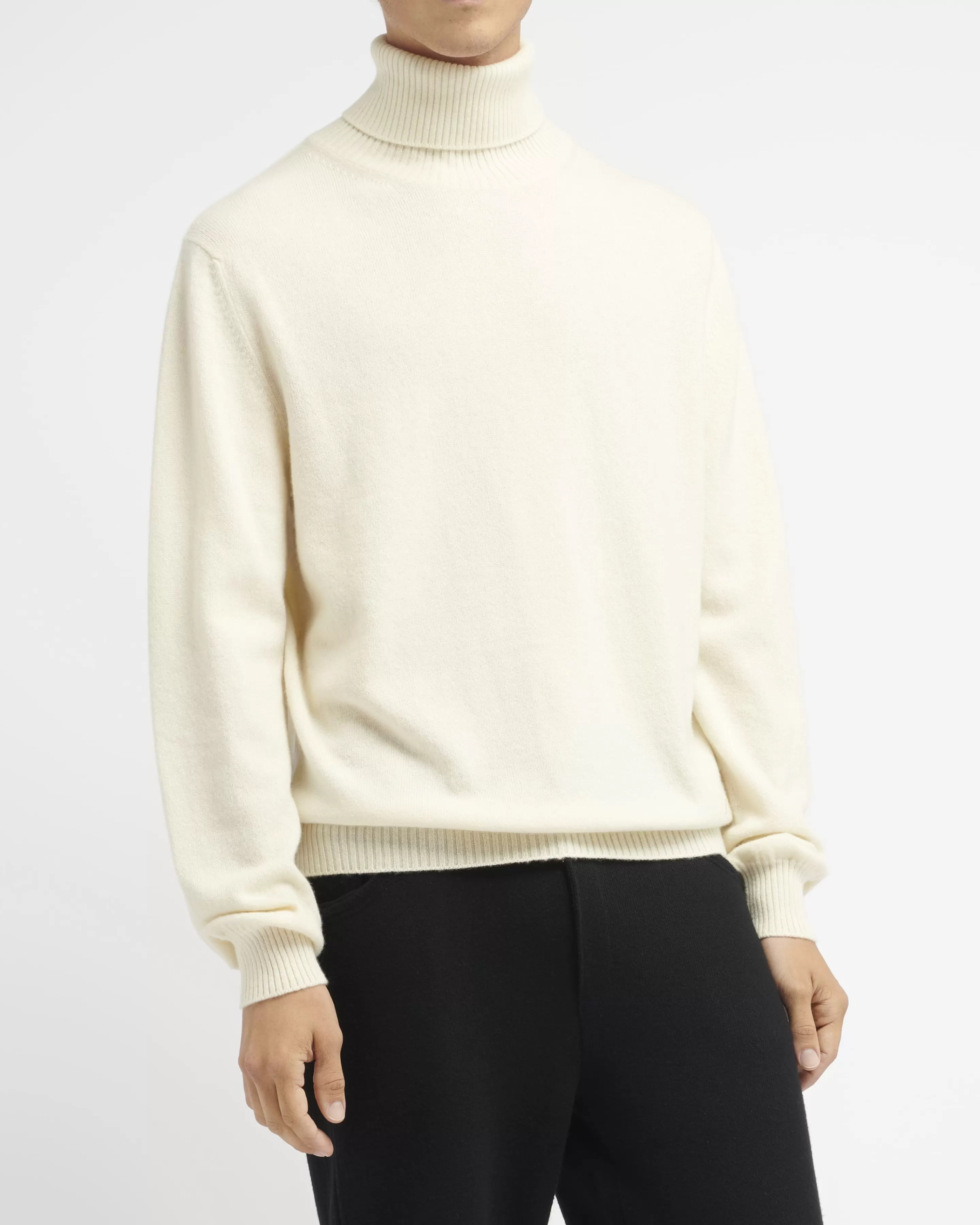 Barrie B Label Turtleneck Cashmere Jumper Shop