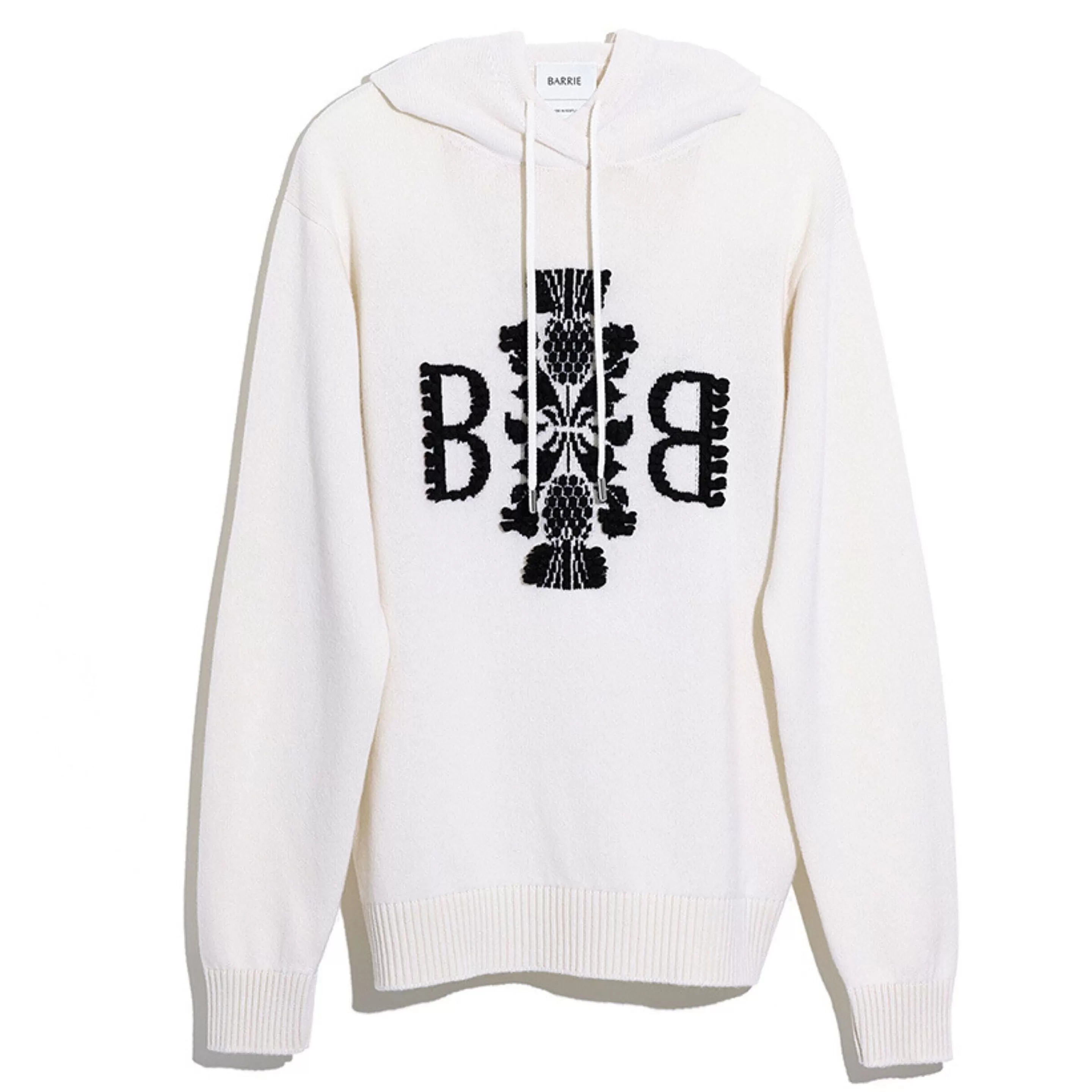 Barrie 3D Logo Cashmere Hoodie Fashion