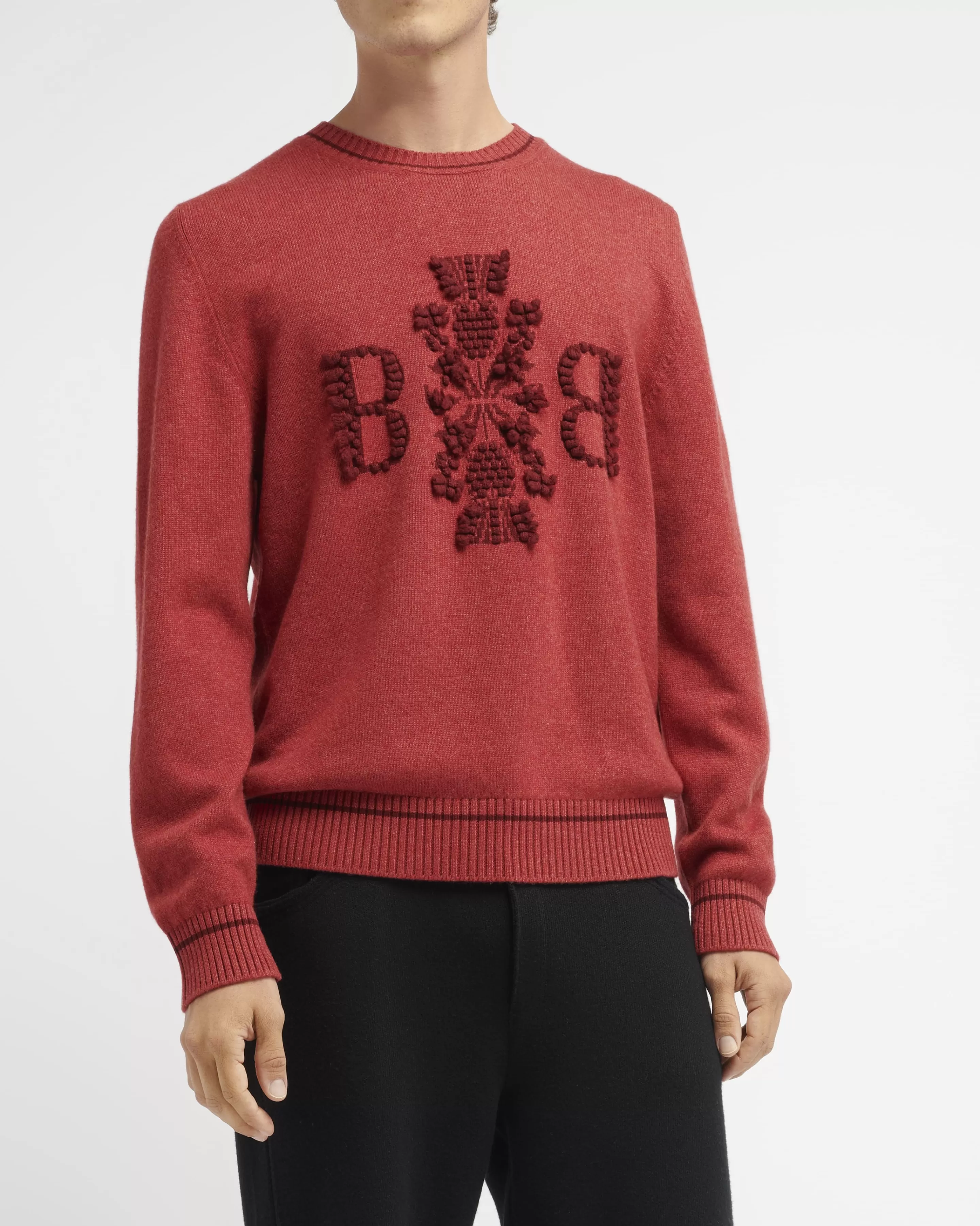 Barrie 3D Logo Cashmere Jumper Best Sale