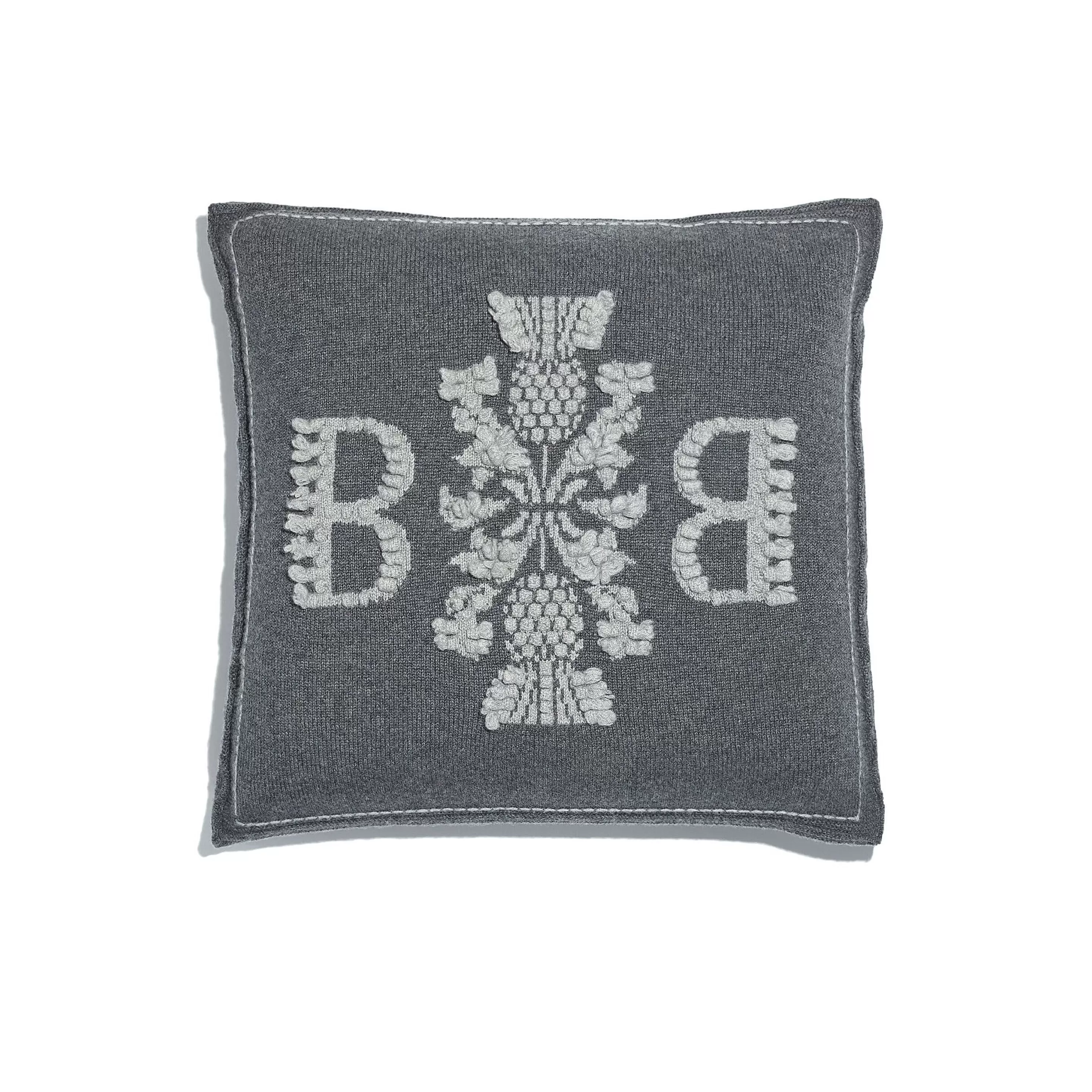 Barrie Logo Cashmere Cushion Cheap