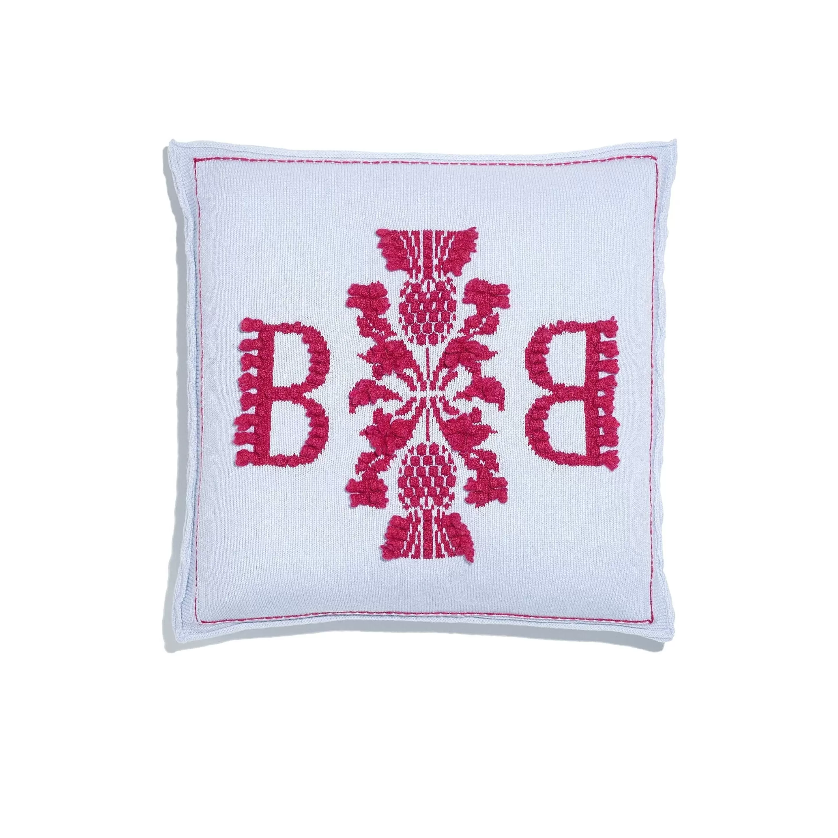 Barrie Logo Cashmere Cushion Cheap