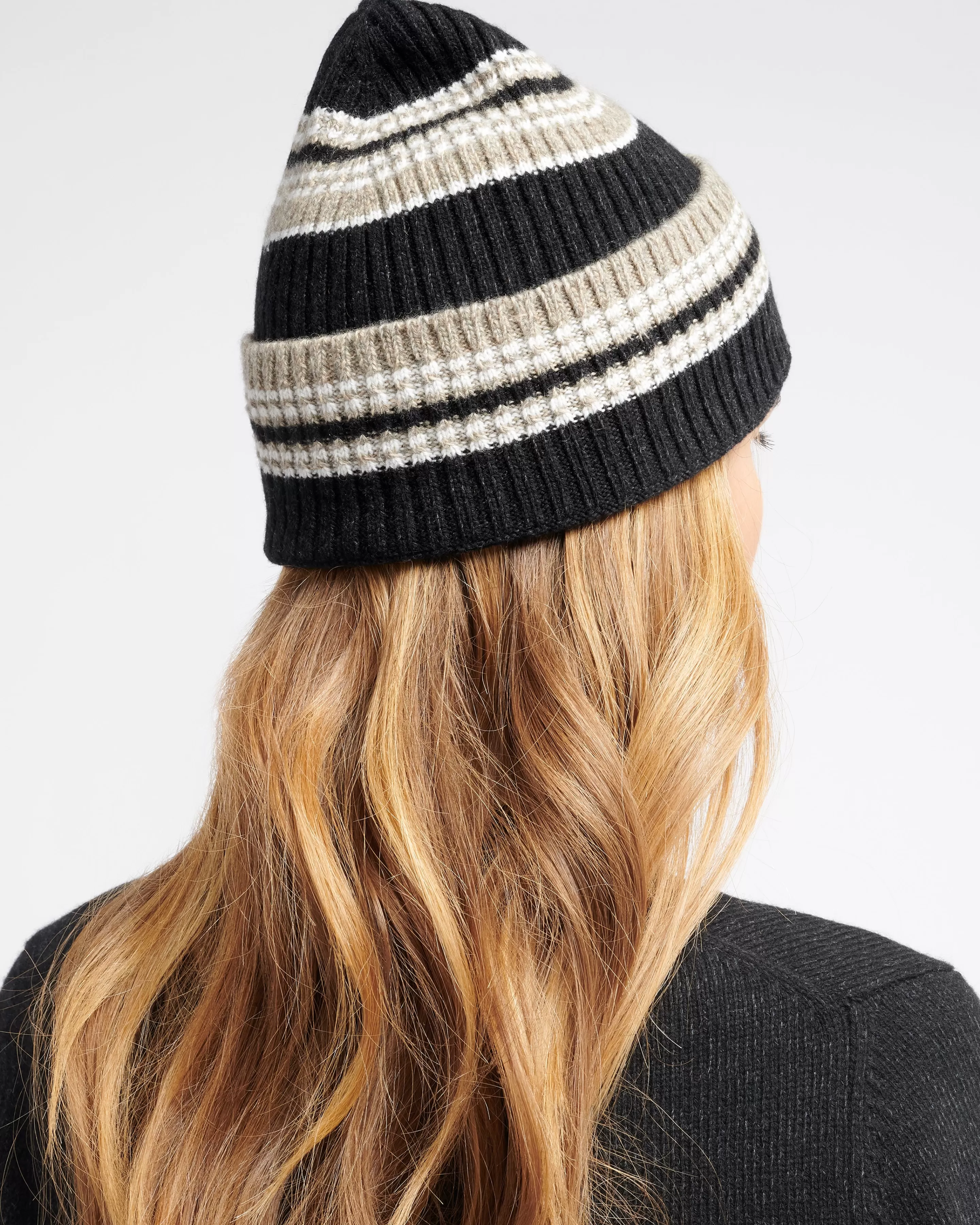 Barrie Beanie Hat In Flecked Cashmere Best Sale