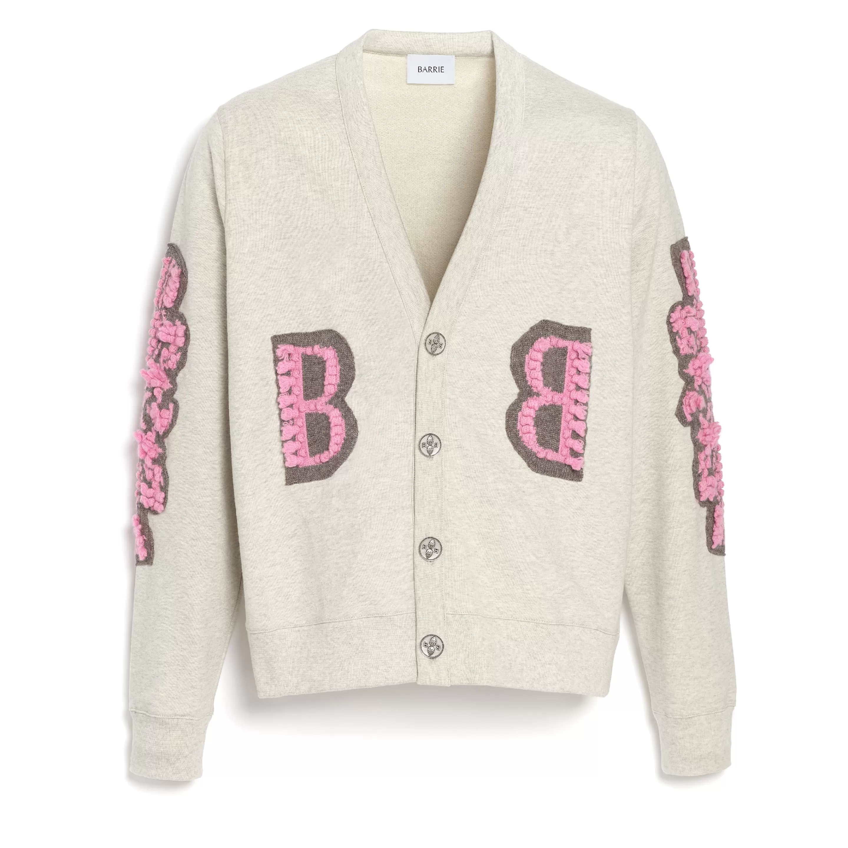 Barrie Cardigan In Cotton With A Cashmere B Logo Sale