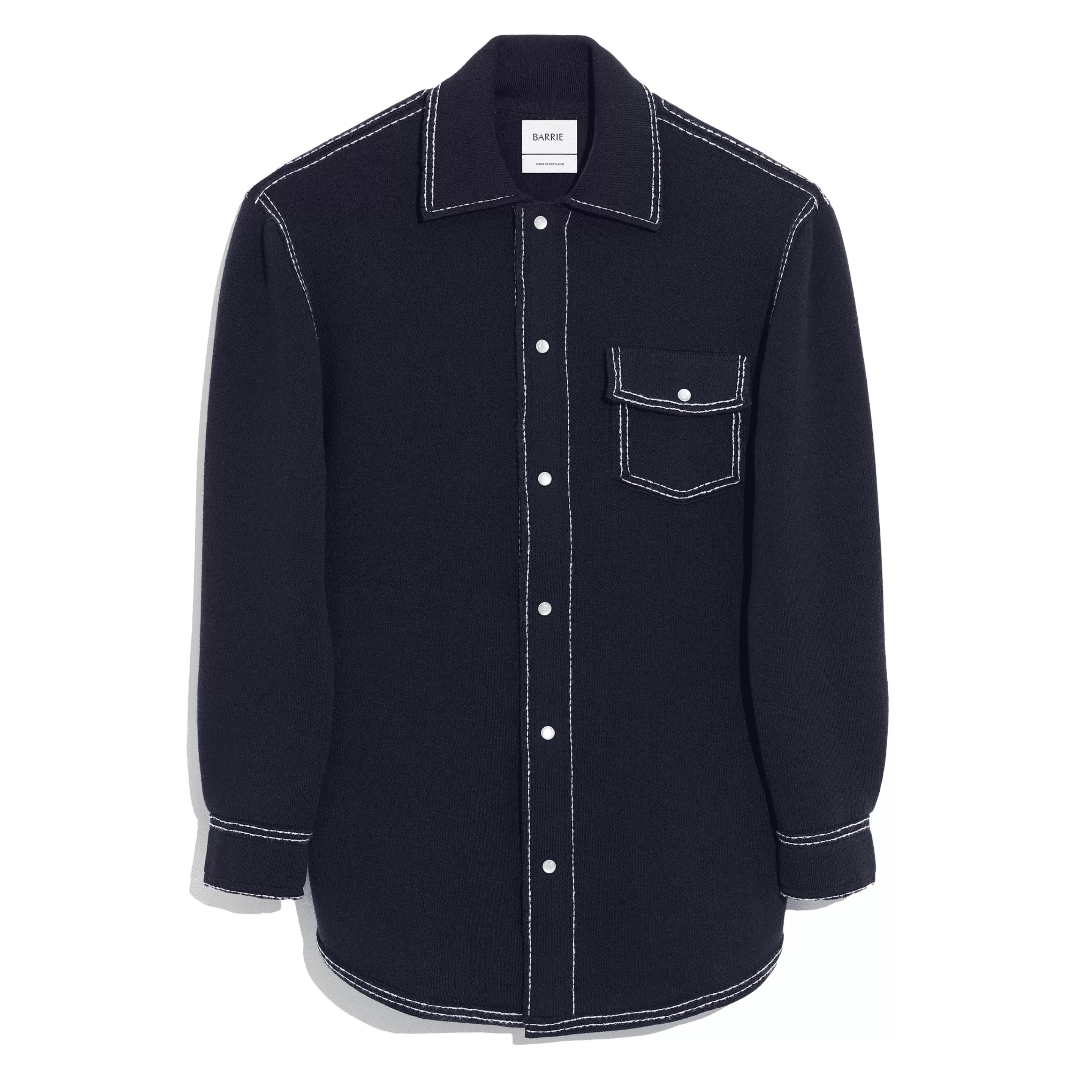 Barrie Cashmere And Cotton Overshirt Store