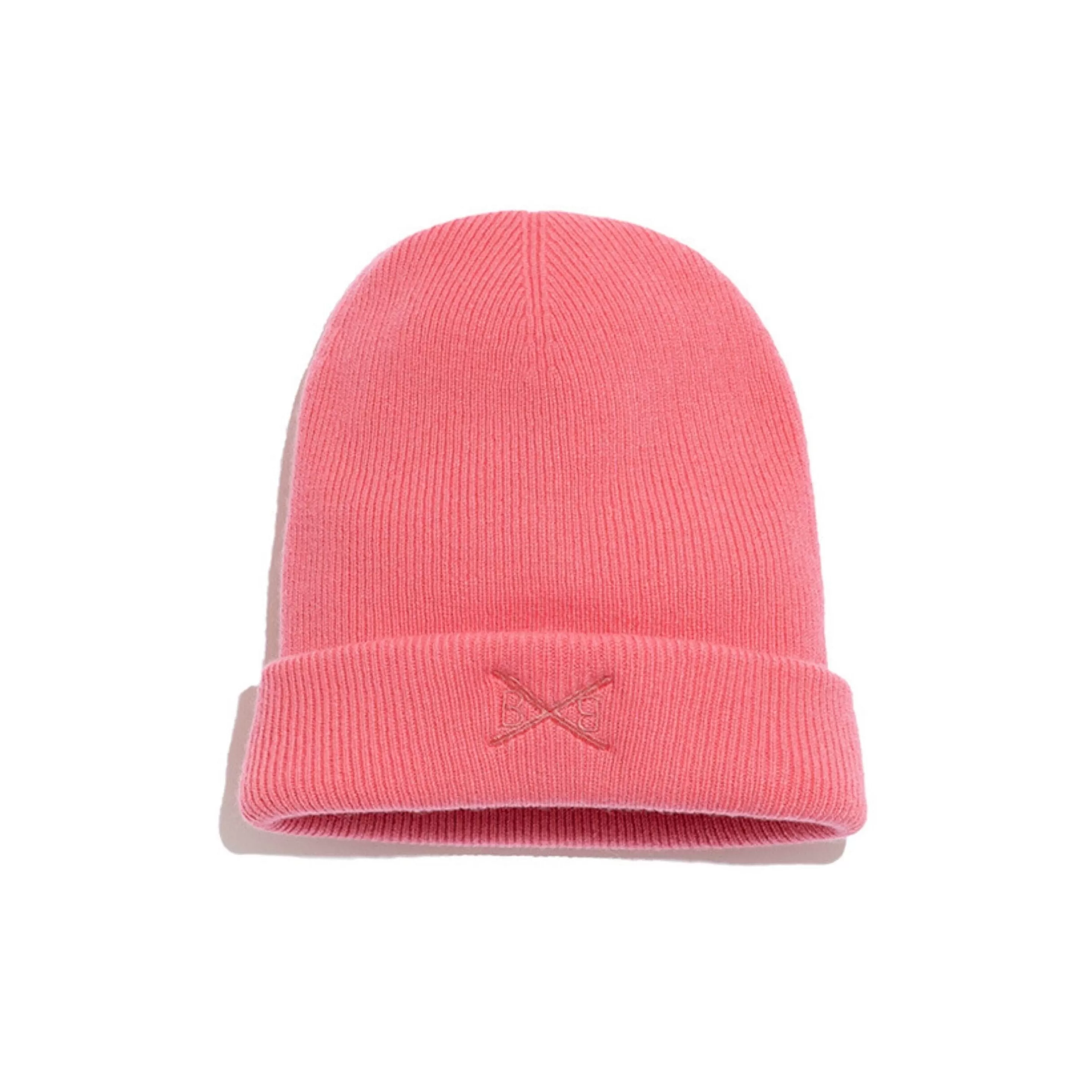 Barrie Cashmere Beanie With Embroidered Logo Hot