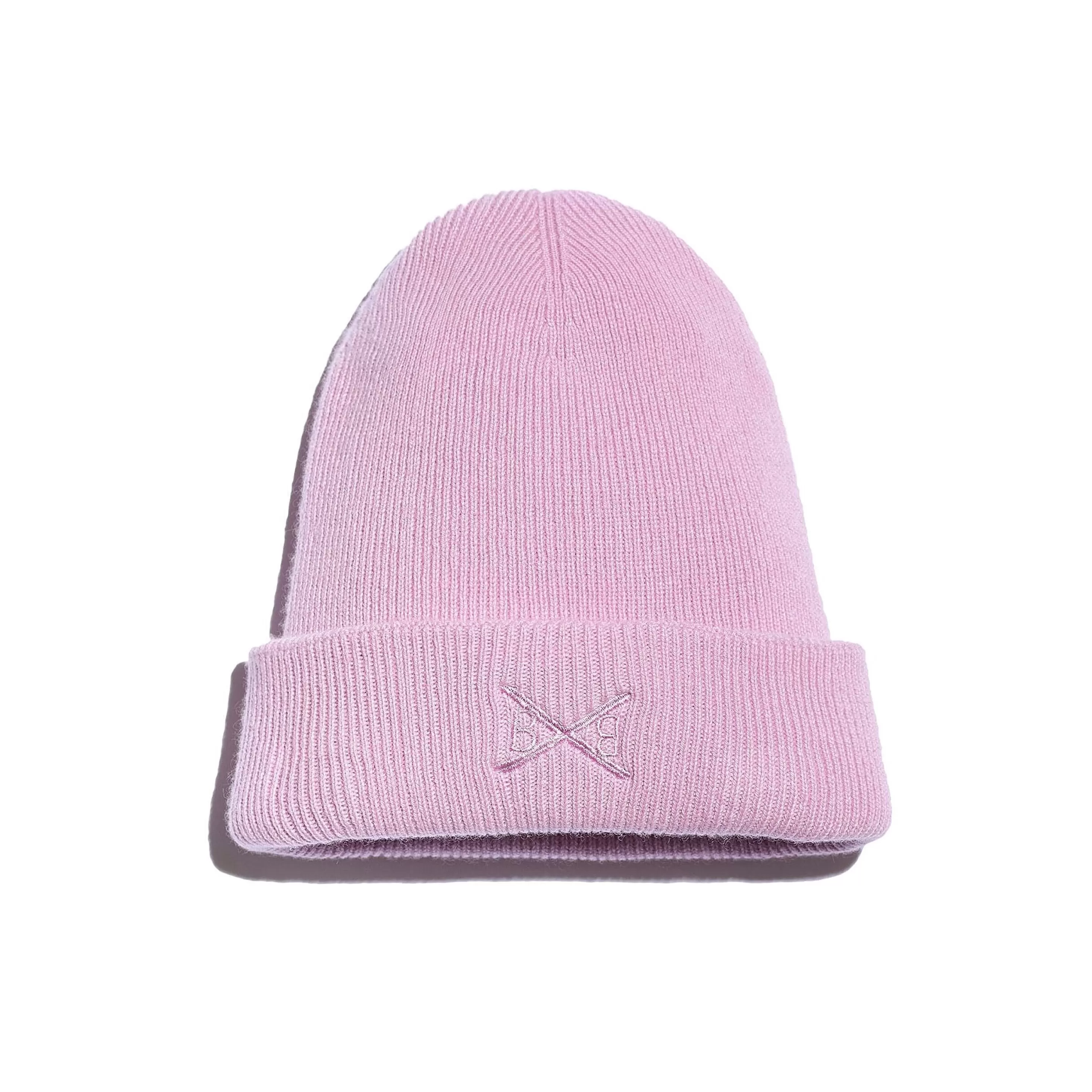 Barrie Cashmere Beanie With Embroidered Logo Best Sale