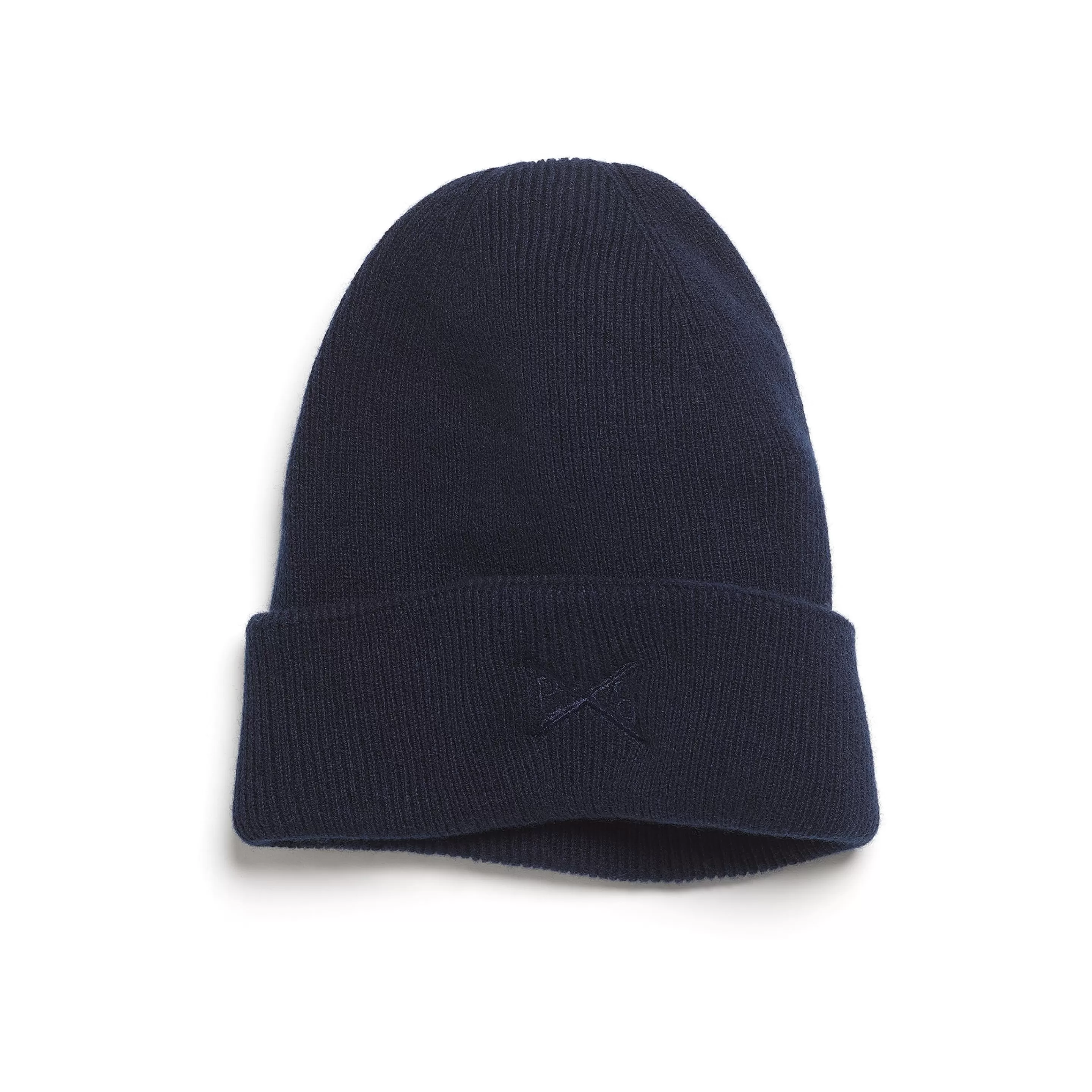 Barrie Cashmere Beanie With Embroidered Logo Sale