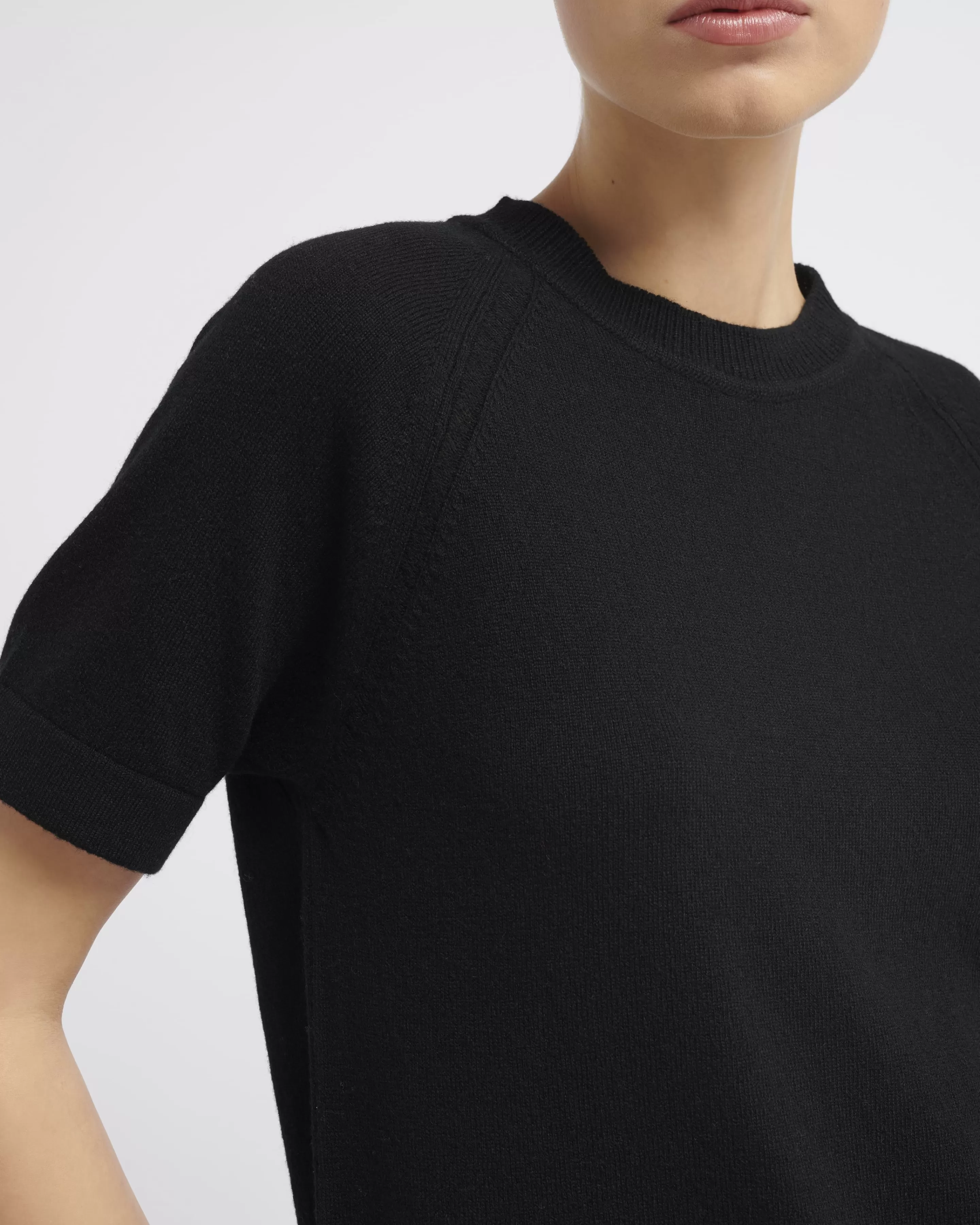 Barrie Cashmere Short Sleeved Top Clearance