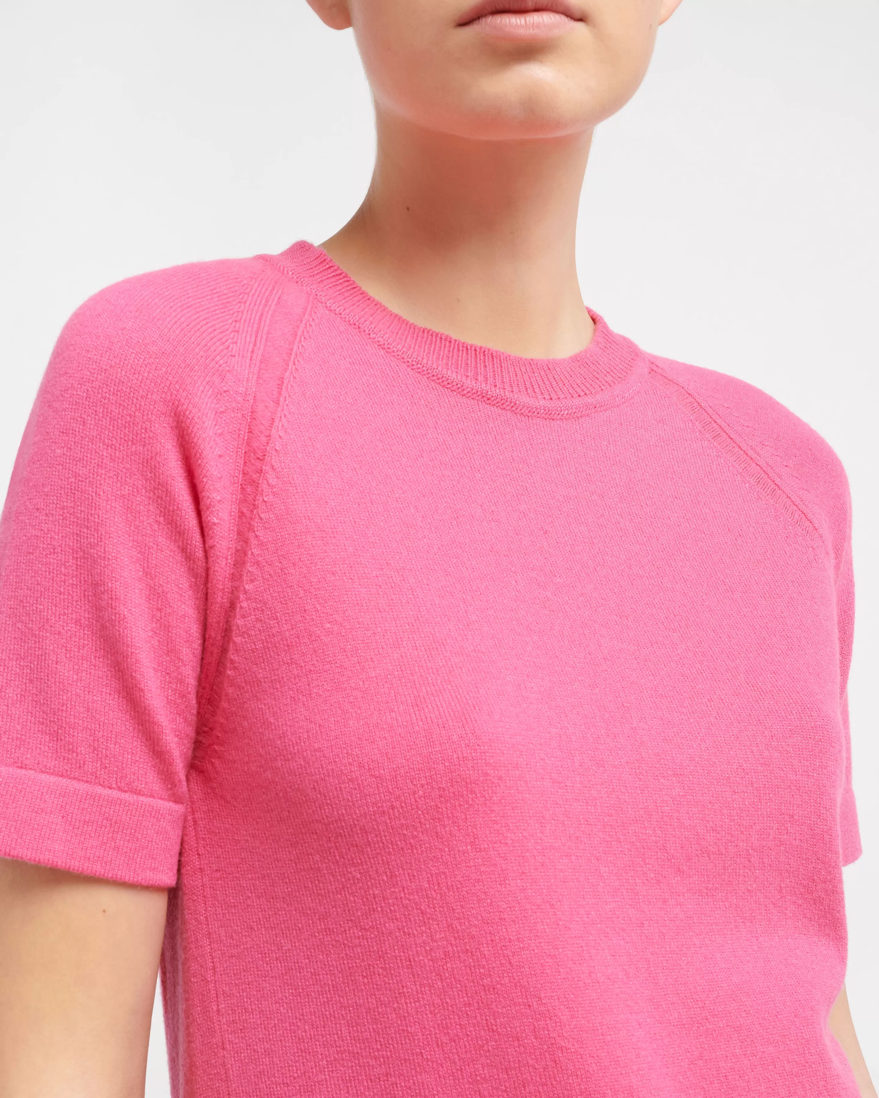 Barrie Cashmere Short Sleeves Top Sale