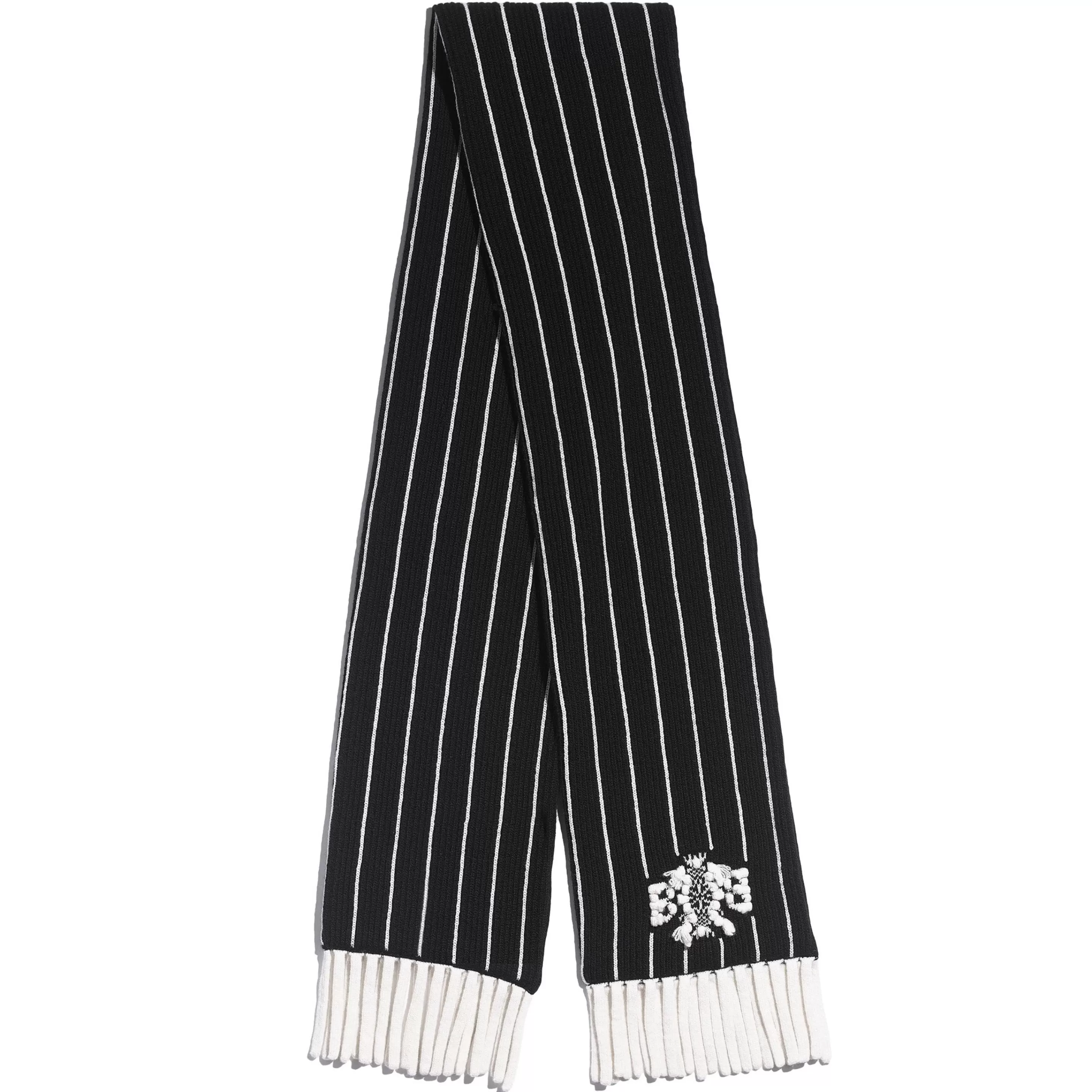 Barrie Cashmere Striped Scarf Shop