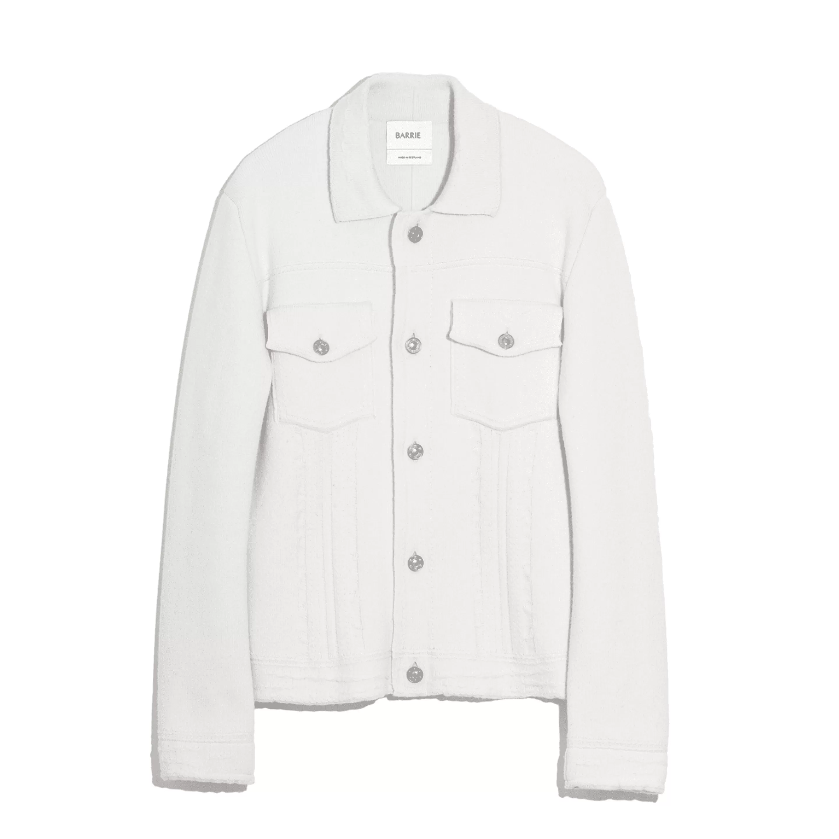 Barrie Denim Cashmere And Cotton Jacket Flash Sale