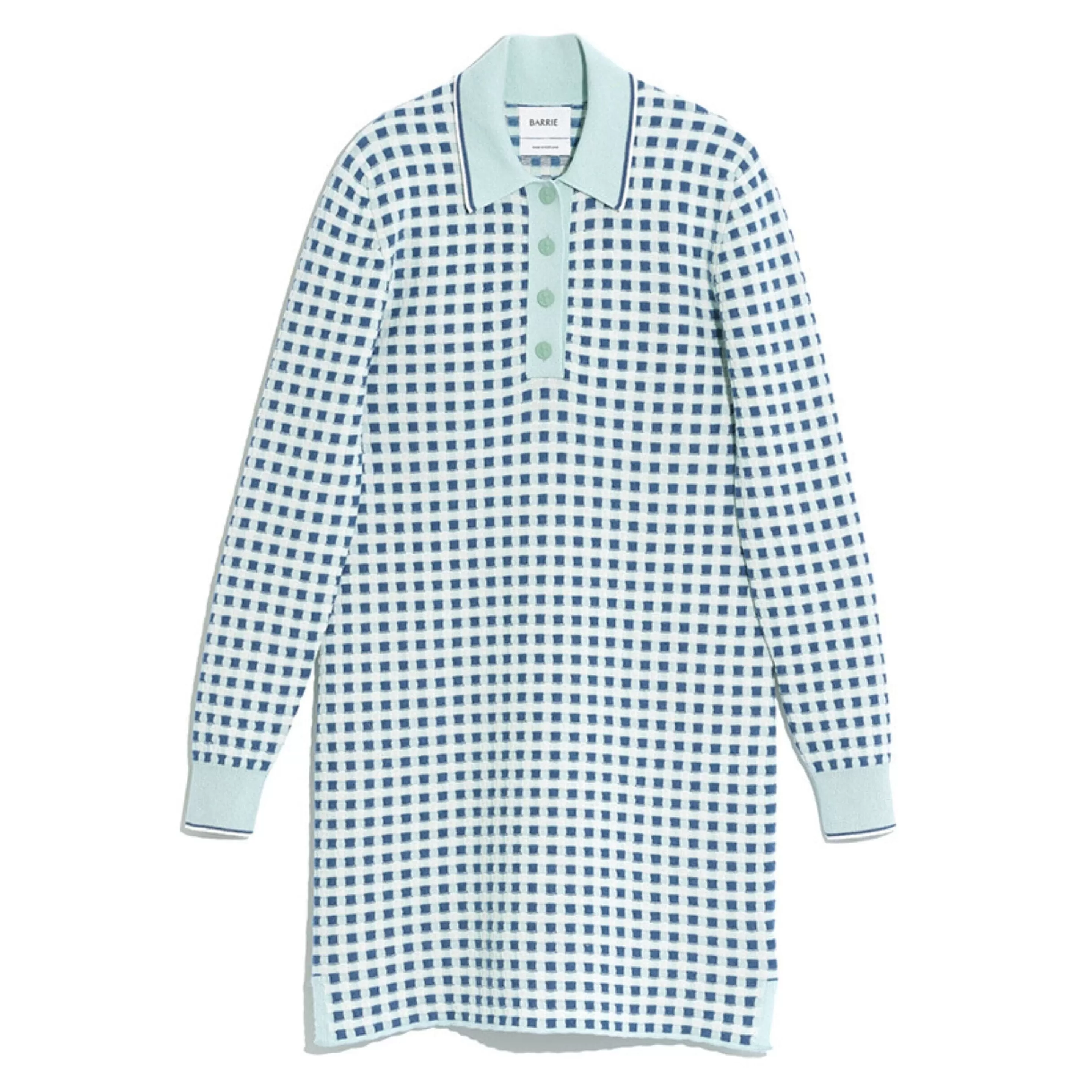 Barrie Gingham Cashmere And Cotton Dress Best