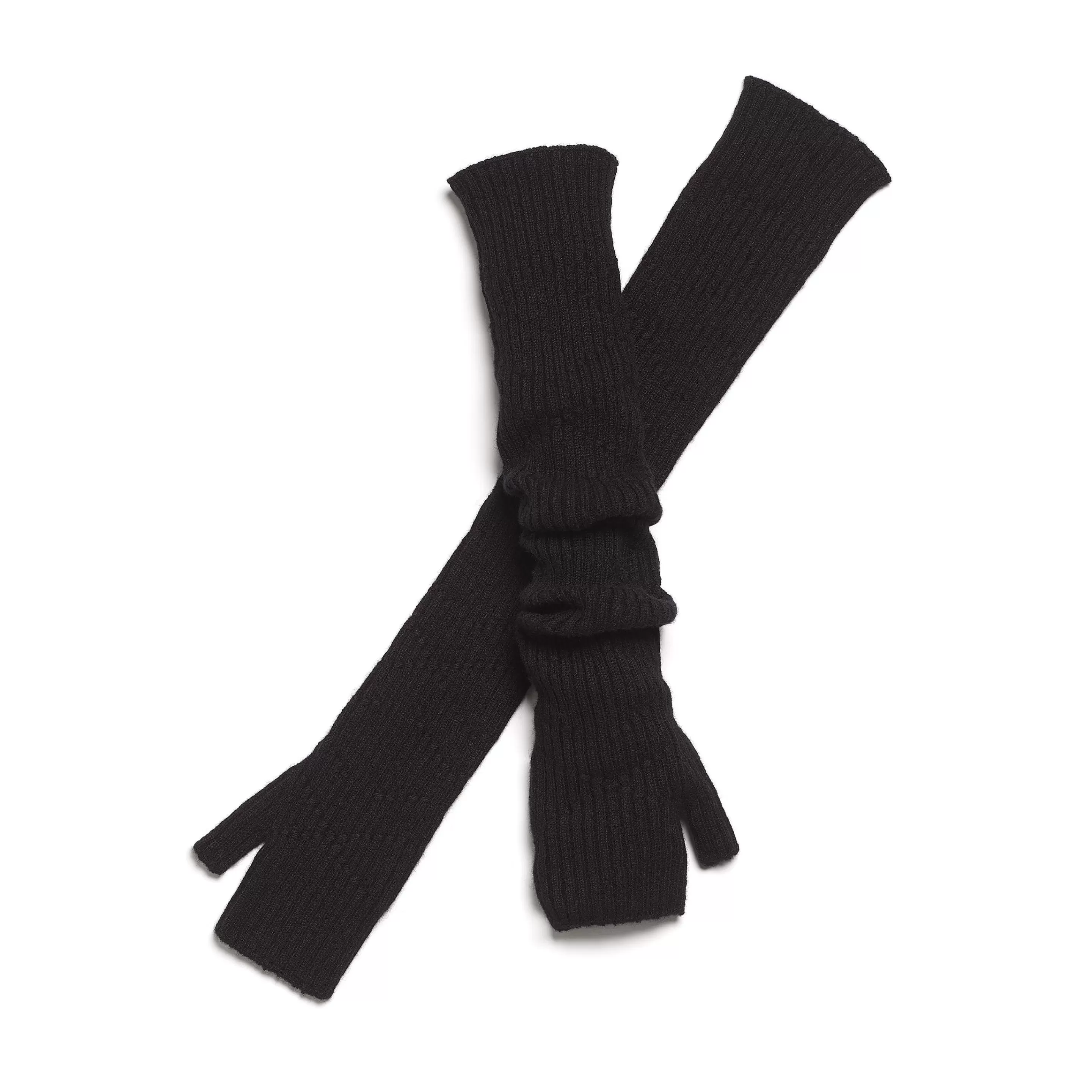 Barrie Long Cashmere Fingerless Gloves Sale