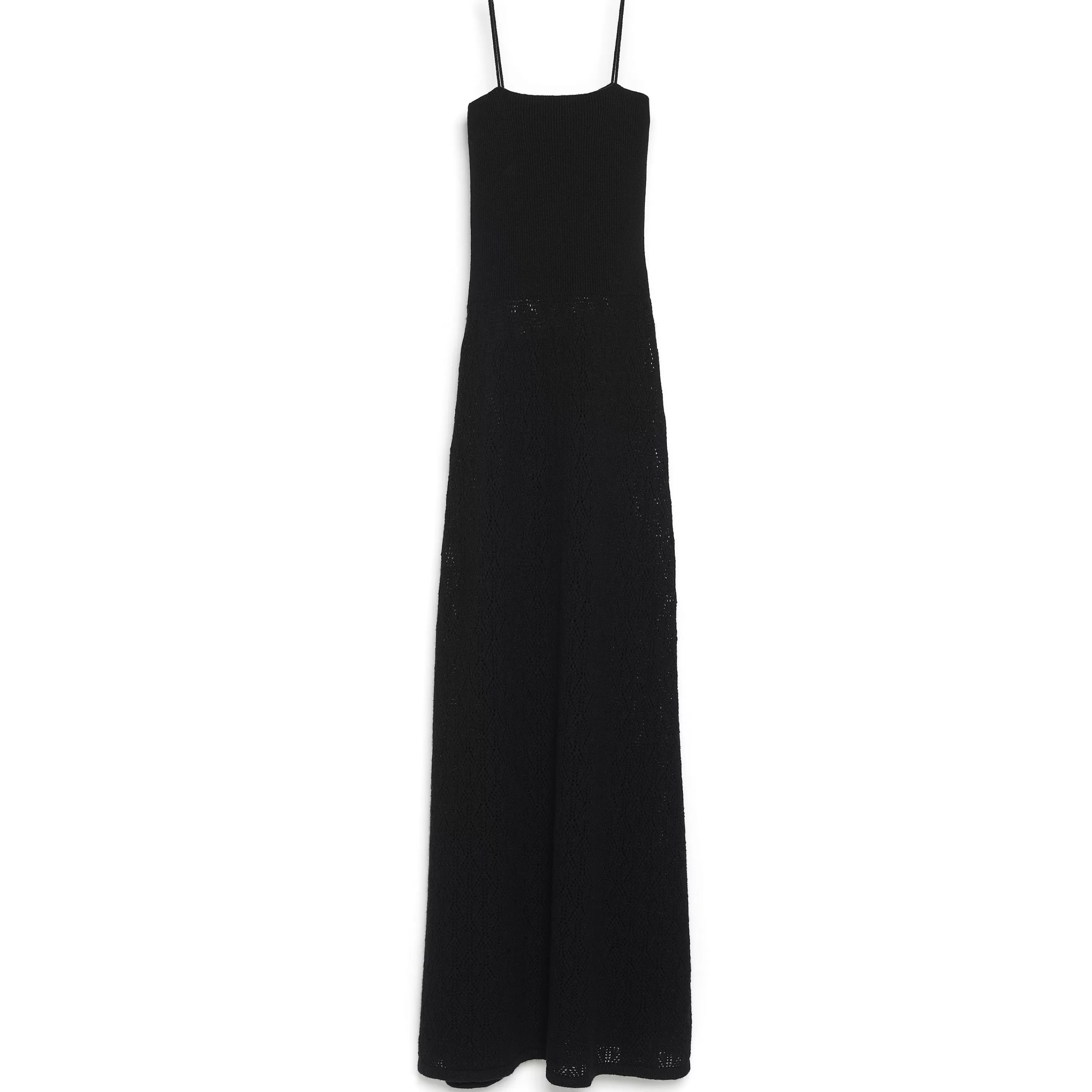 Barrie Long Dress With Straps In Cashmere Lace Cheap