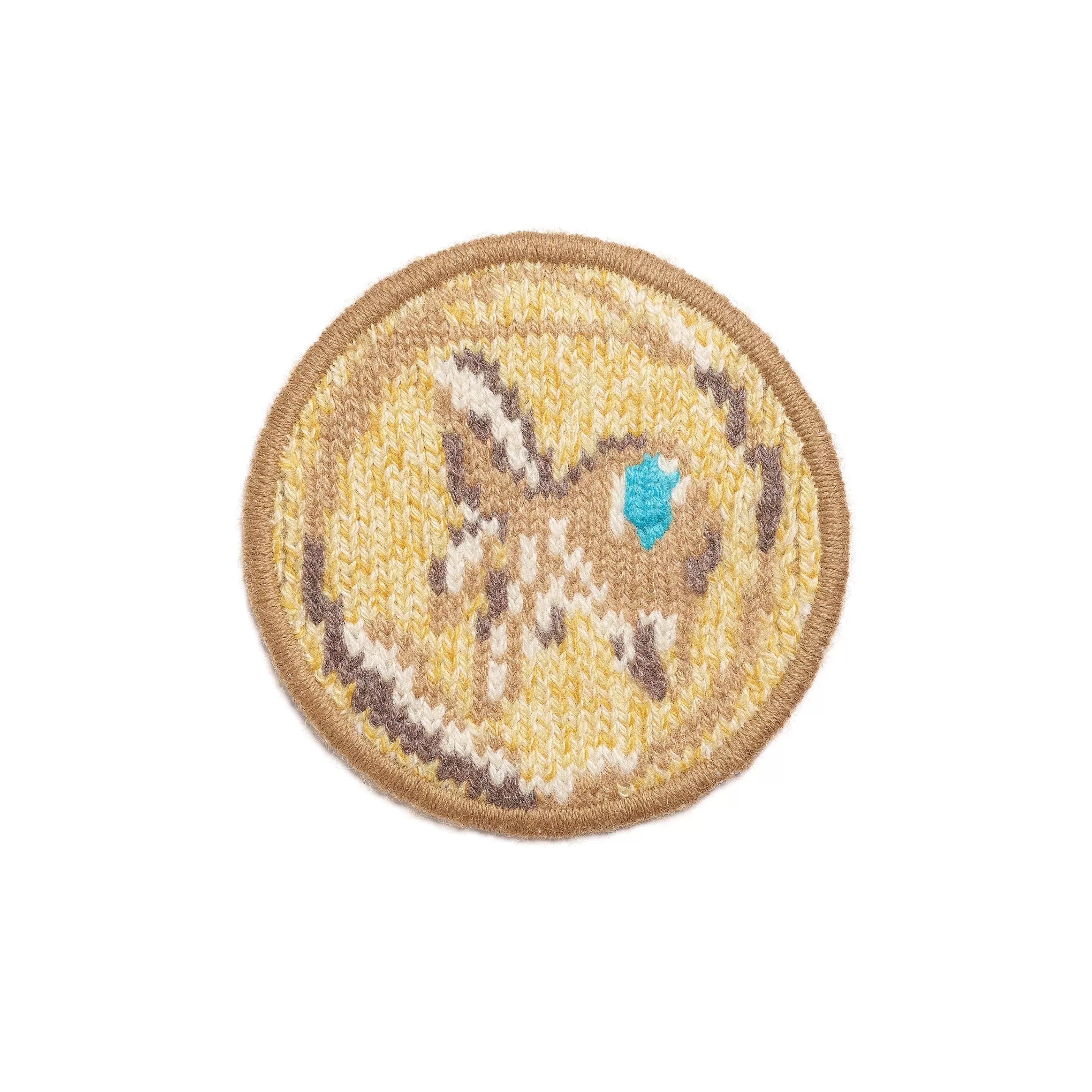 Barrie Patch In Cashmere With Pisces Zodiac Motif Flash Sale