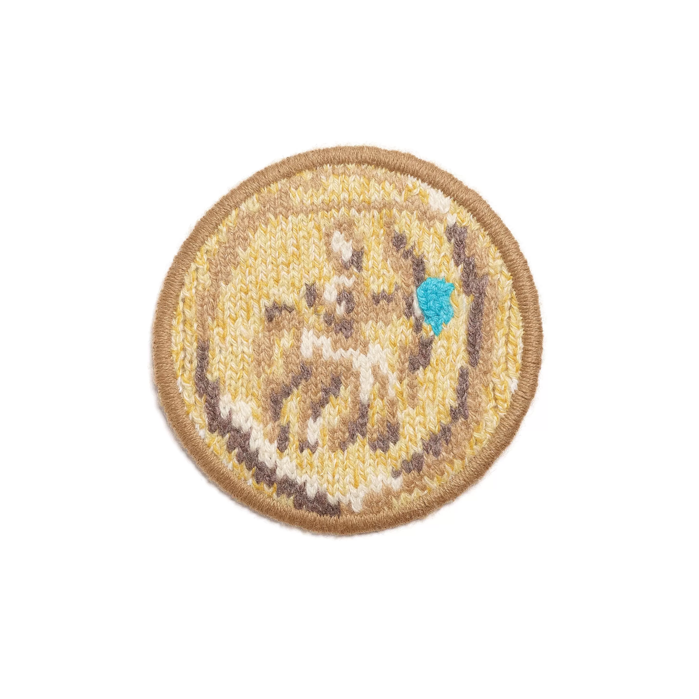 Barrie Patch In Cashmere With Sagittarius Zodiac Motif Shop