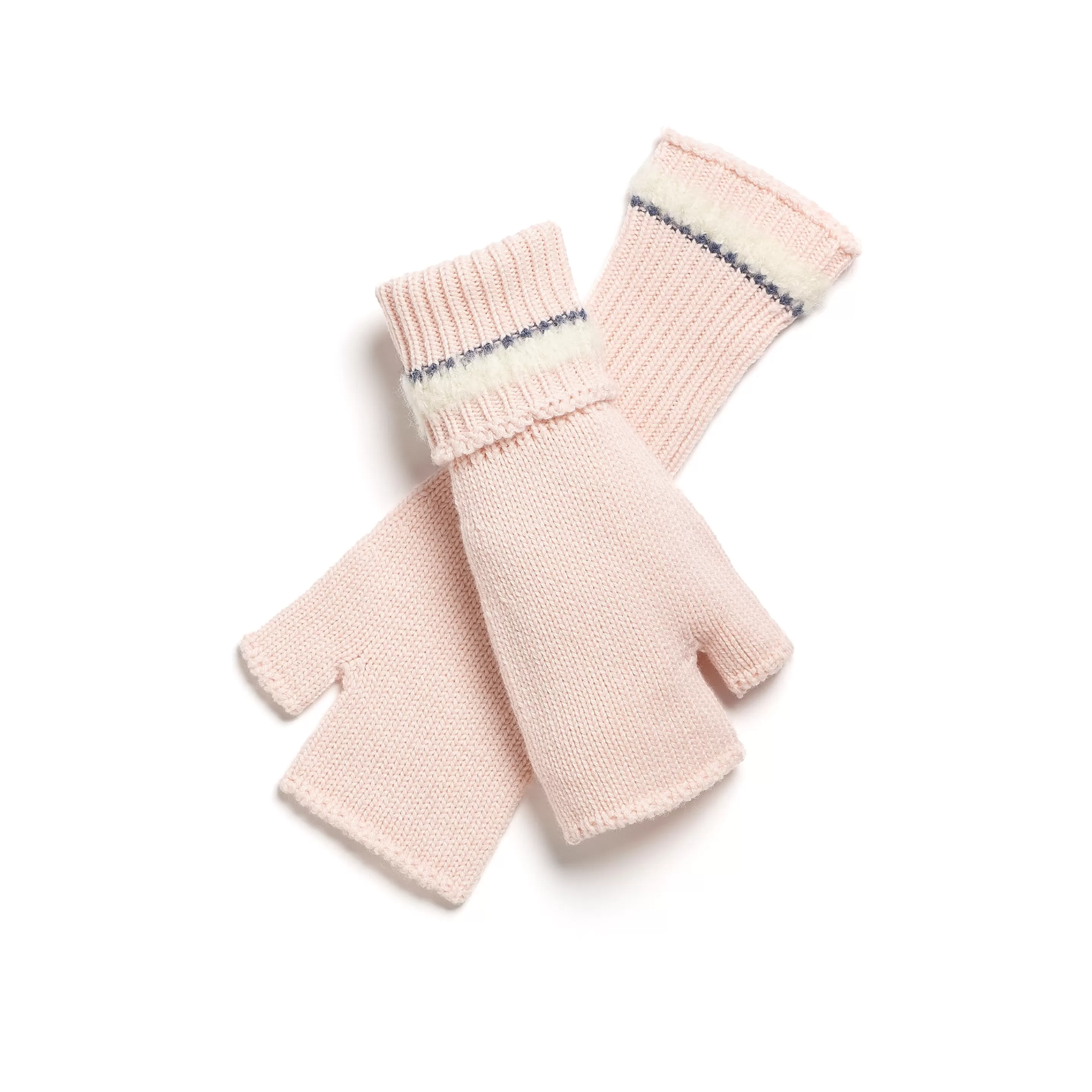 Barrie Shearling-Effect Cashmere Fingerless Gloves Store