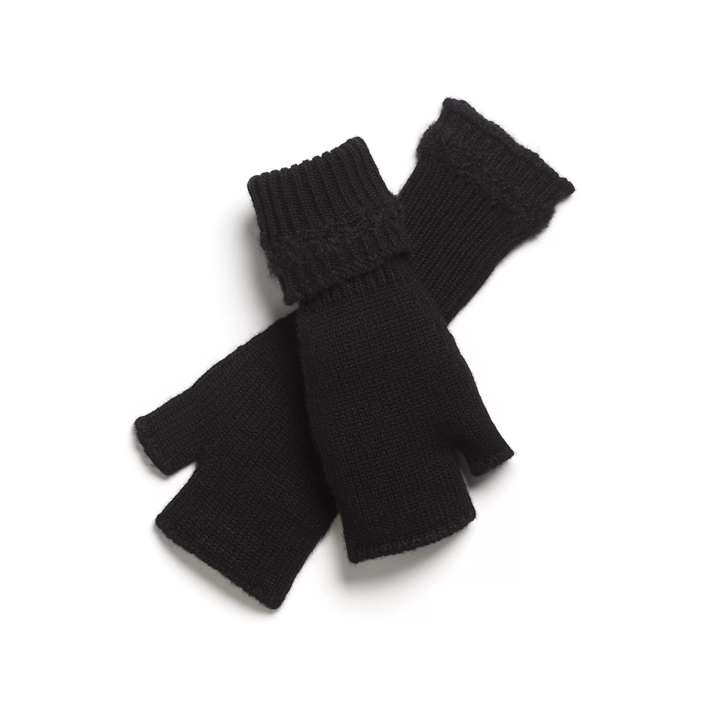 Barrie Shearling-Effect Cashmere Fingerless Gloves Sale