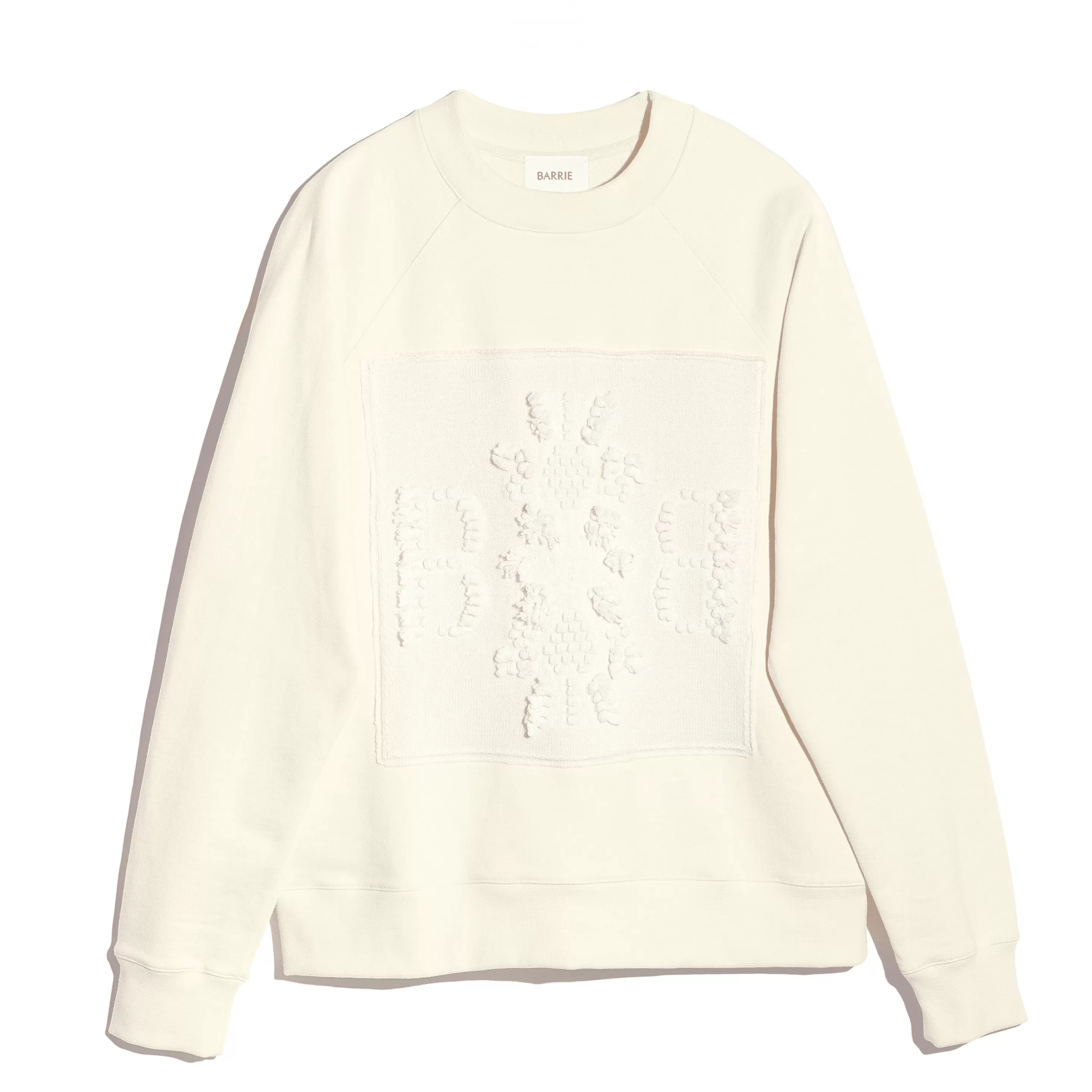 Barrie Sweatshirt With Logo Cashmere Patch Best