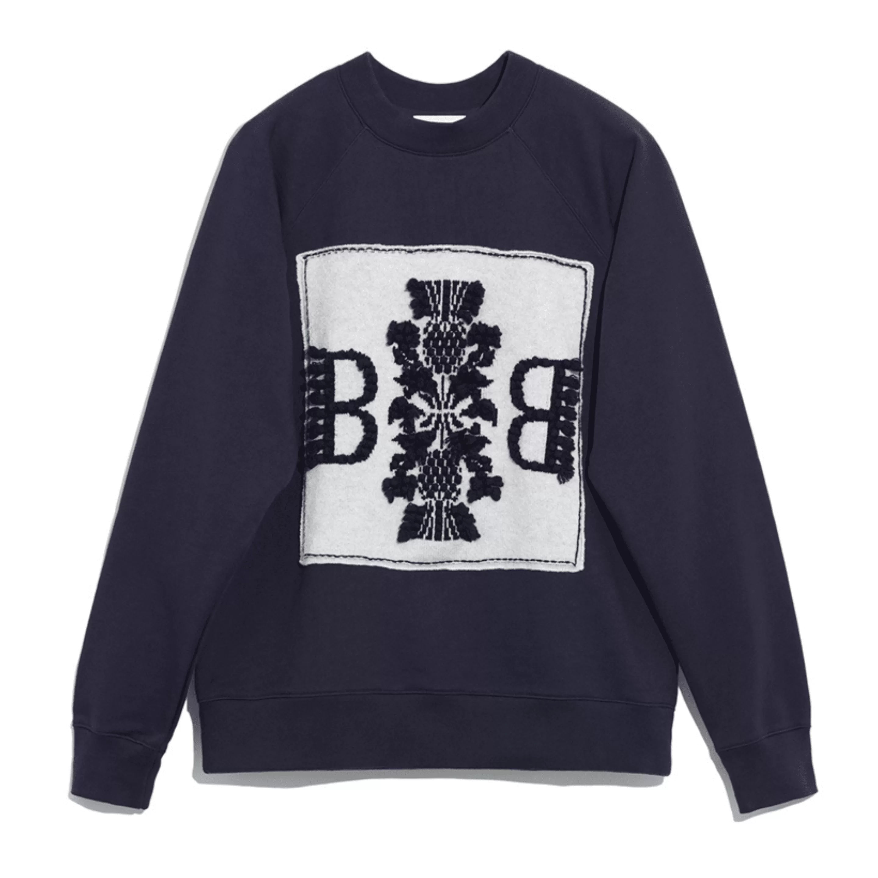 Barrie Sweatshirt With Logo Cashmere Patch Clearance