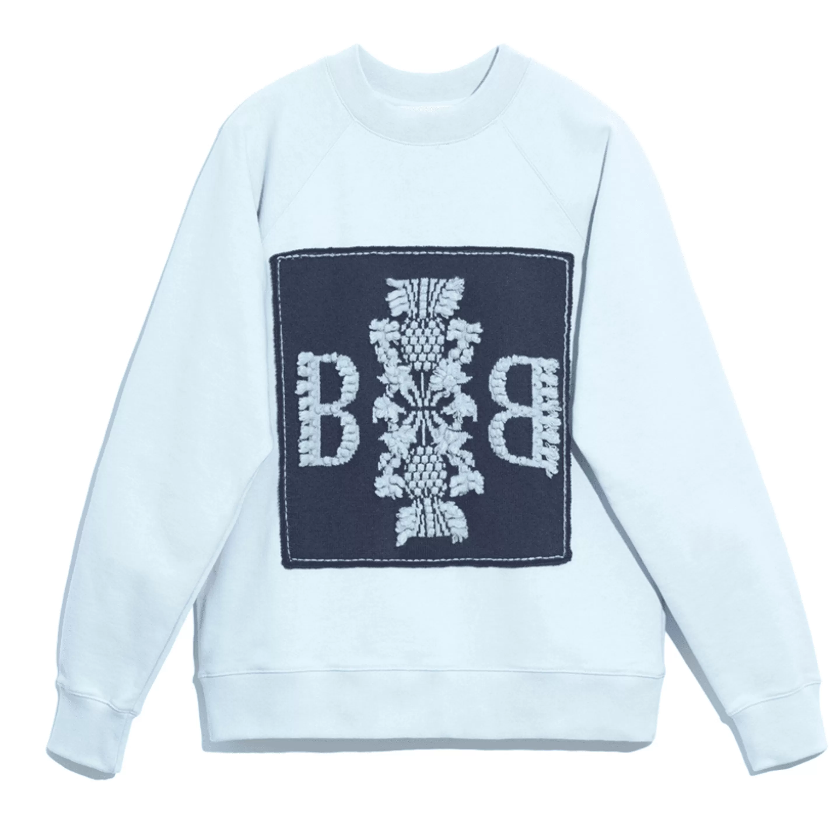 Barrie Sweatshirt With Logo Cashmere Patch Flash Sale