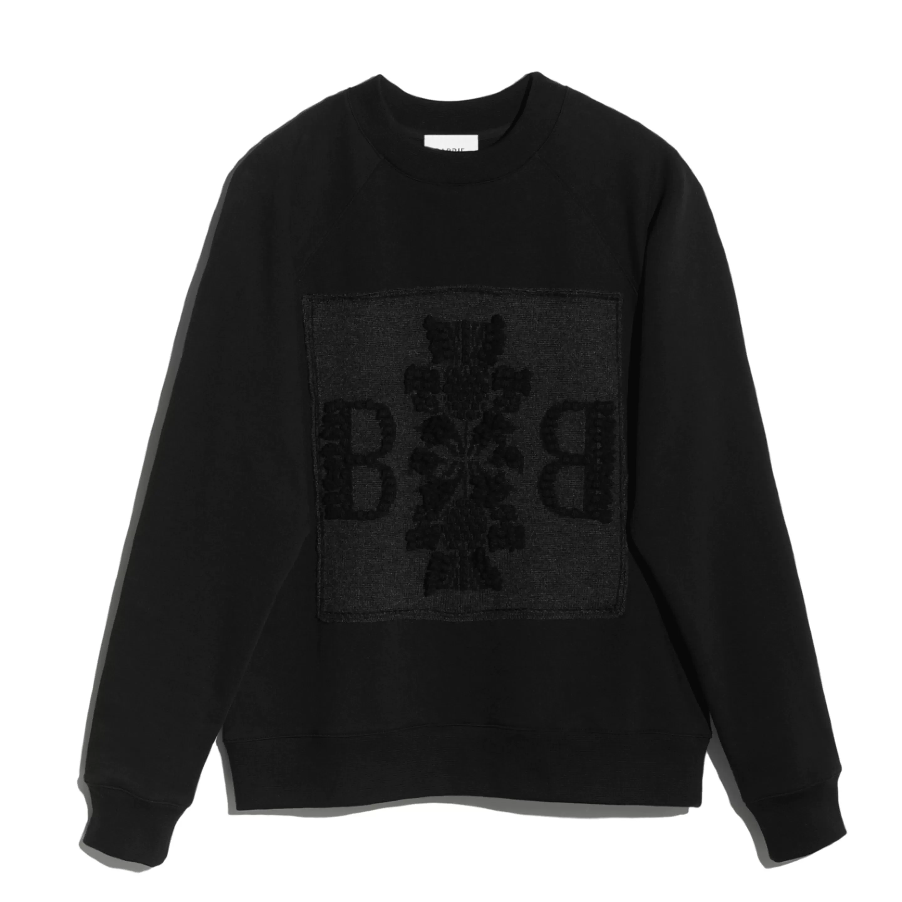 Barrie Sweatshirt With Logo Cashmere Patch Discount